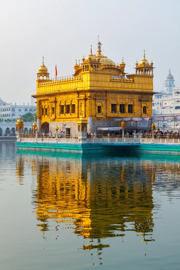 Majestic Golden Temple Amritsar Wall Art